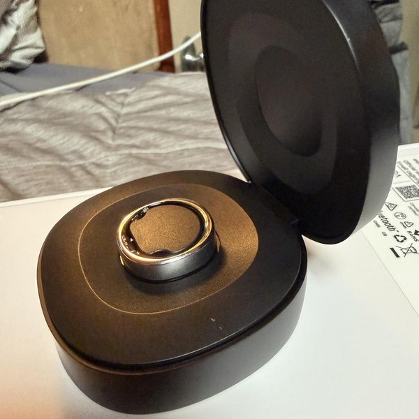 RingConn Smart Ring Gen 2 - Silver, Size 10