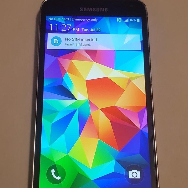 Samsung Galaxy S5 - T-Mobile, 16 GB, Blue, SM-G900T