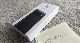 New
													Google Pixel 6a - Unlocked, Charcoal, 128 GB, 6 GB, GX7AS, photo 1 of 4