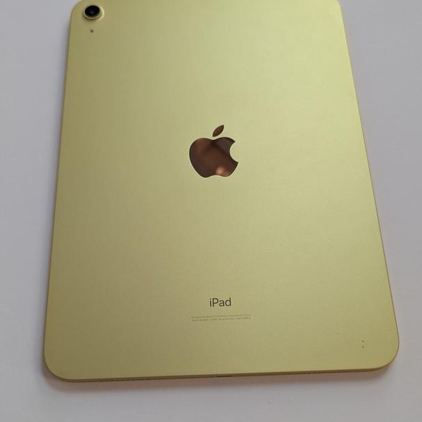Apple iPad (10th Gen) - Wi-Fi, 64 GB, Yellow, A2696