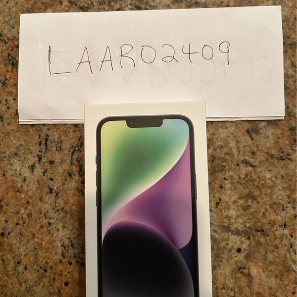 Apple iPhone 14 - Unlocked, 128 GB, Midnight, A2649