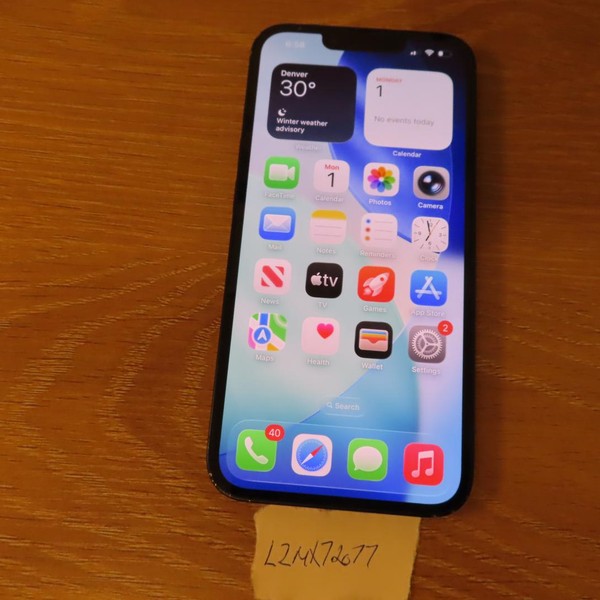 Apple iPhone 16e - Unlocked, 128 GB, Black, A3212