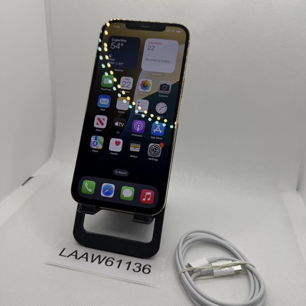 Apple iPhone 12 Pro Max - Unlocked, Gold, 256 GB, A2342