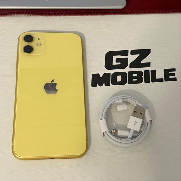 Apple iPhone 11 - Unlocked, 256 GB, Yellow, A2111