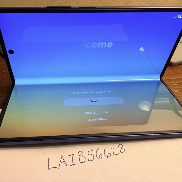 Samsung Galaxy Z Fold7 - Unlocked Non-US, 256 GB, Blue Shadow, 12 GB, SM-F966B/DS