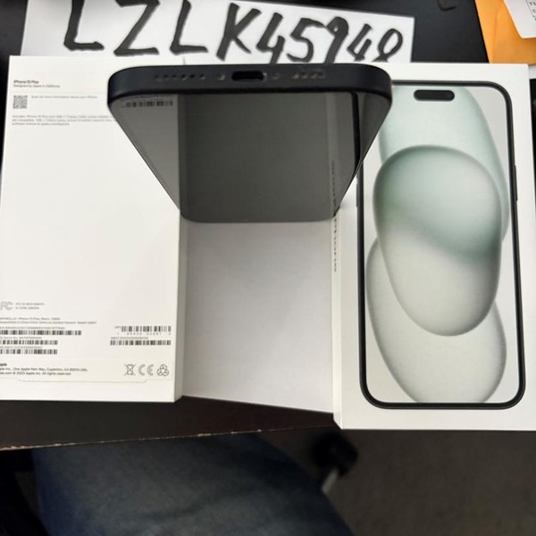 Apple iPhone 15 Plus - AT&T, 128 GB, Black, A2847