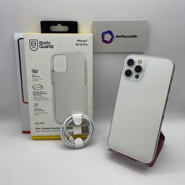 Apple iPhone 12 Pro - Unlocked, 128 GB, Silver, A2341