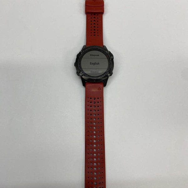 Garmin Fenix 6 - Red, Sapphire