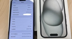 Good
													Apple iPhone 15 - Unlocked, Black, 256 GB, A2846, photo 3 of 10