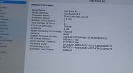 Good
													MacBook Air 2019 - 13" - I5, Gold, 128 GB, 8 GB, photo 4 of 9