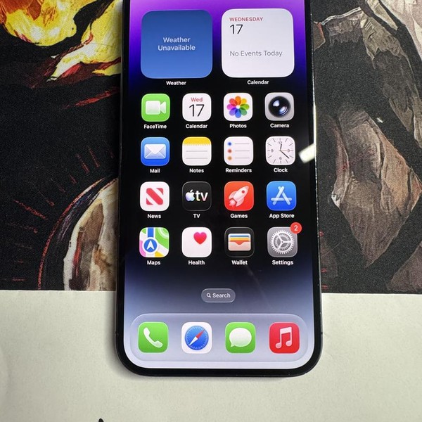 Apple iPhone 14 Pro Max - Unlocked, 128 GB, Purple, A2651