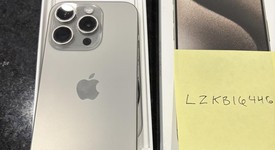 Good
													Apple iPhone 15 Pro - Unlocked, Natural, 128 GB, A2848, photo 2 of 6