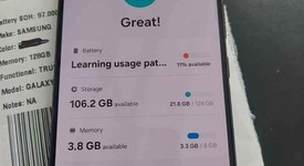 Good
													Samsung Galaxy S22 - Verizon, Black, 128 GB, 8 GB, SM-S901U, photo 2 of 5