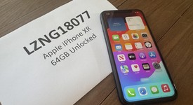 Good
													Apple iPhone Xr - Unlocked, Black, 64 GB, A1984, photo 2 of 4