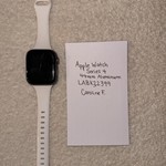 Good Apple Watch Series 4 44mm - Unlocked, Silver, A1976 - Cellular, Aluminum