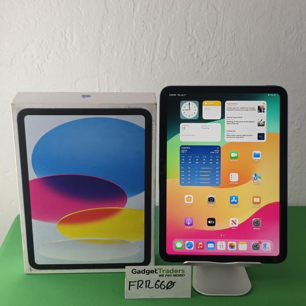 Apple iPad (10th Gen) - Wi-Fi, 64 GB, Blue, A2696