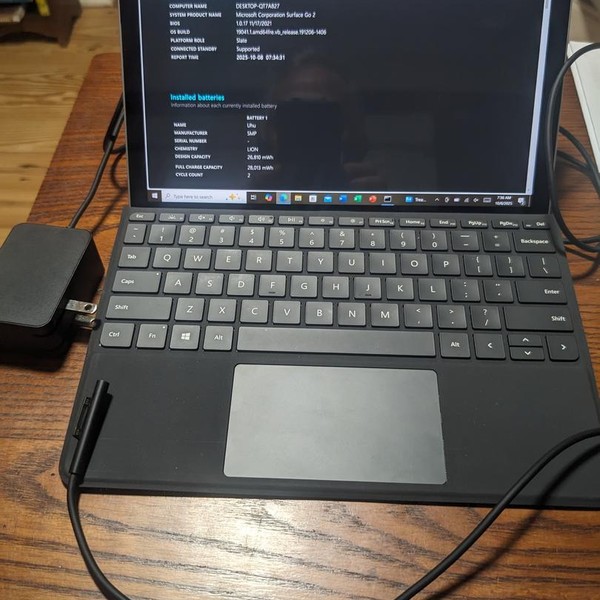 Microsoft Surface Go 2 - Wi-Fi, Pentium, Gray, 64 GB, 4 GB