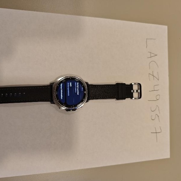 Samsung Galaxy Watch8 Classic - Unlocked, Black, SM-L505, 46mm