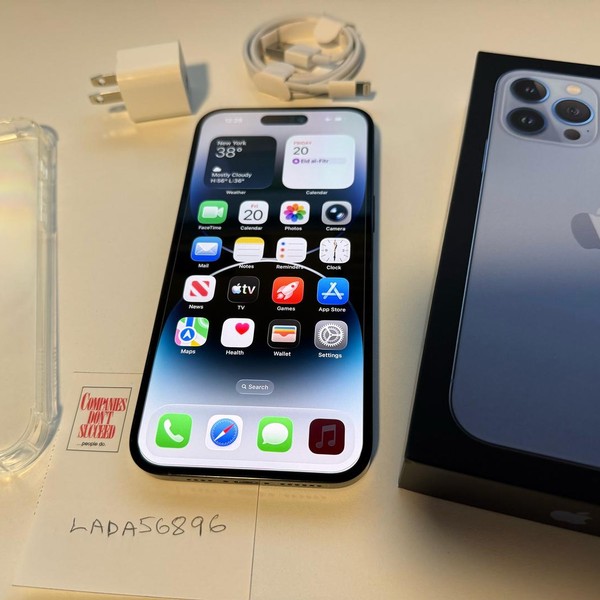 Apple iPhone 14 Pro Max - Unlocked, 256 GB, Black, A2651