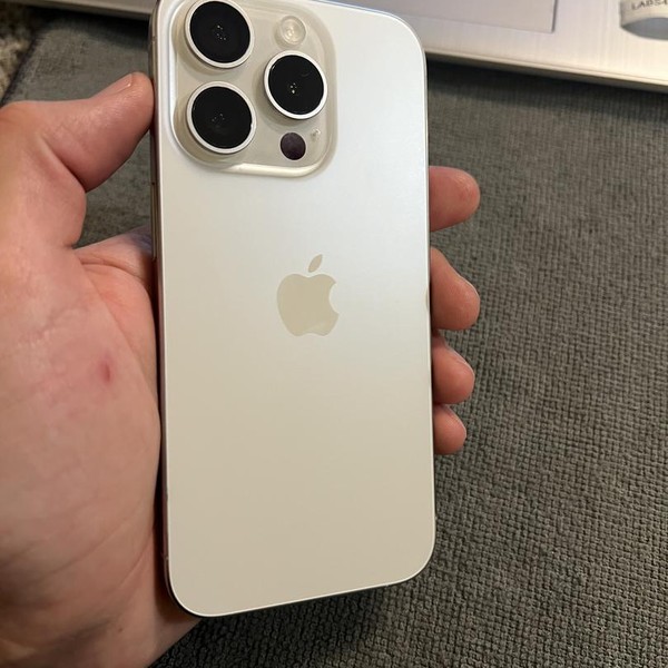 Apple iPhone 15 Pro - Unlocked, 128 GB, White, A2848