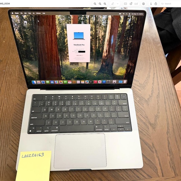 MacBook Pro 2023 - 14 inch - 512 GB, Gray, 16 GB, Apple M2 Pro 10-core