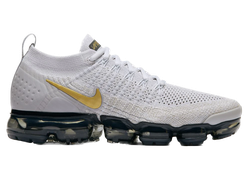 Nike Air VaporMax 2 Vast Grey Metallic Gold (Women's)