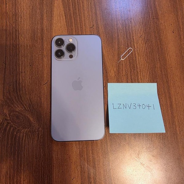 Apple iPhone 13 Pro Max - Unlocked, 128 GB, Sierra Blue, A2484