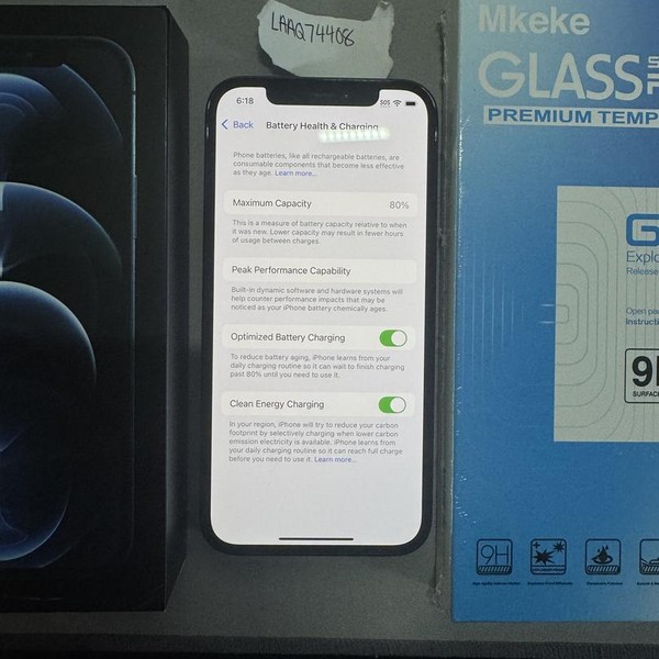 Apple iPhone 12 Pro - Unlocked, 256 GB, Pacific Blue, A2341