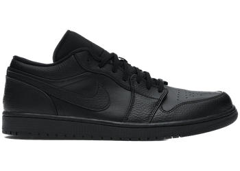 Jordan 1 Low Triple Black for sale