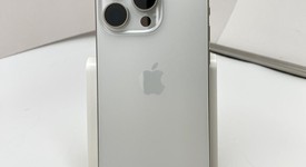 Fair
													Apple iPhone 15 Pro - Unlocked, White, 128 GB, A2848, photo 3 of 6