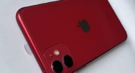 Good
													Apple iPhone 11 - Unlocked, Red, 128 GB, A2111, photo 4 of 14