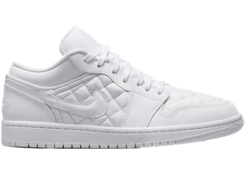 Air Jordan 1 Low Quilted White (Women's) for sale