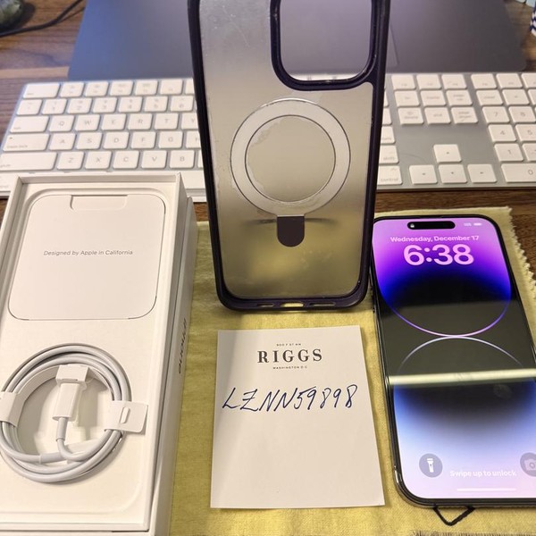 Apple iPhone 14 Pro Max - AT&T, Purple, 128 GB, A2651