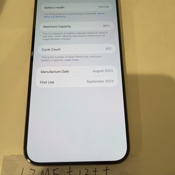 Apple iPhone 15 Pro Max - Unlocked, 512 GB, Natural, A2849