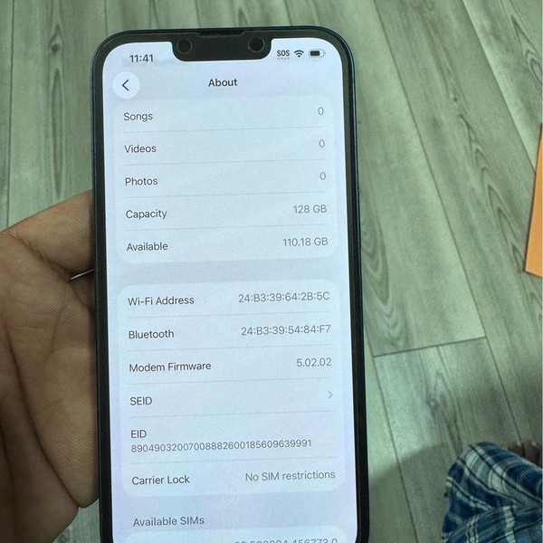 Apple iPhone 13 - Unlocked, 128 GB, Midnight, A2482