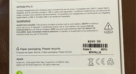 New
													Apple AirPods Pro 3, photo 1 of 4