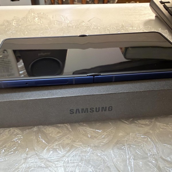 Samsung Galaxy Z Flip7 - AT&T, 256 GB, Blue Shadow, 12 GB, SM-F766U