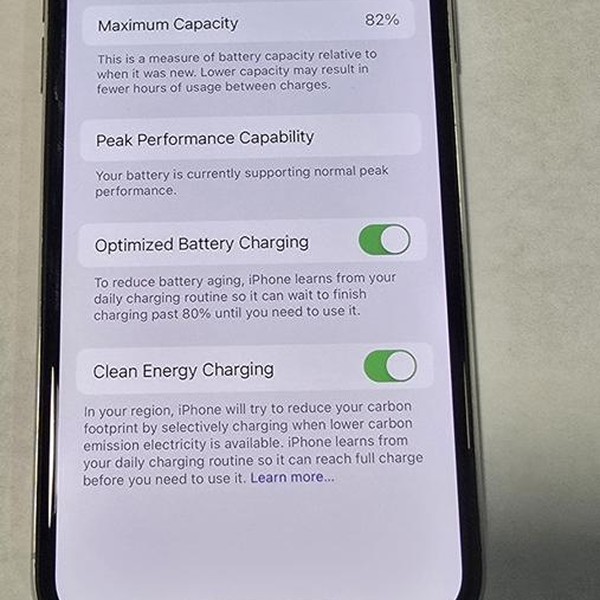 Apple iPhone X - Unlocked, Silver, 64 GB, A1865