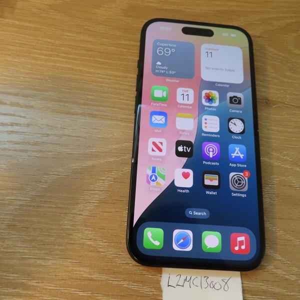 Apple iPhone 15 - T-Mobile, 128 GB, Black, A2846