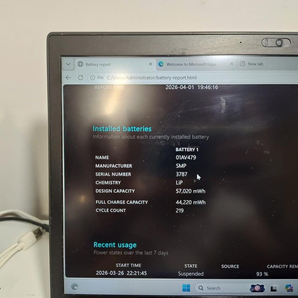 Lenovo ThinkPad Laptop