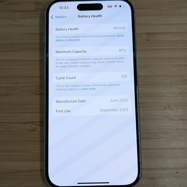 Apple iPhone 15 - Verizon, 128 GB, Blue, A2846