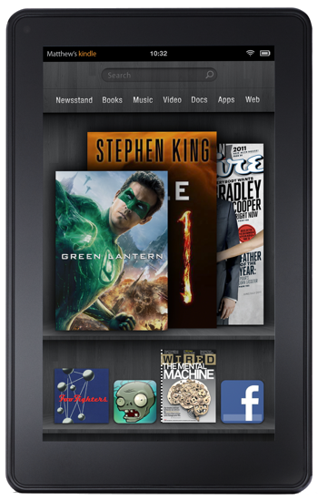 Amazon Kindle Fire 2nd Gen - Amazon, 8 GB, Black