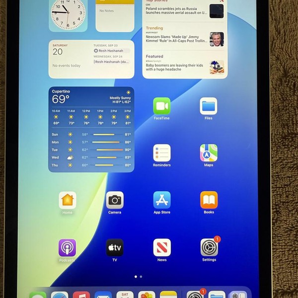 Apple iPad Pro 11 inch 2nd Gen 2020 - Verizon, 256 GB, Silver, A2068