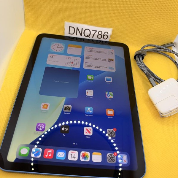 Apple iPad (10th Gen) - Wi-Fi, 256 GB, Blue, A2696