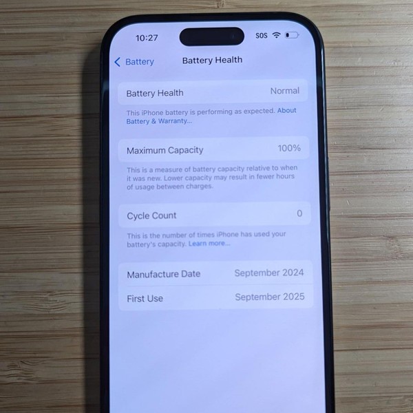 Apple iPhone 16 - AT&T, Black, 128 GB, A3081