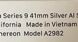 New
													Apple Watch Series 9 41mm - Unlocked, Silver, A2982 - Cellular, Aluminum, photo 3 of 4