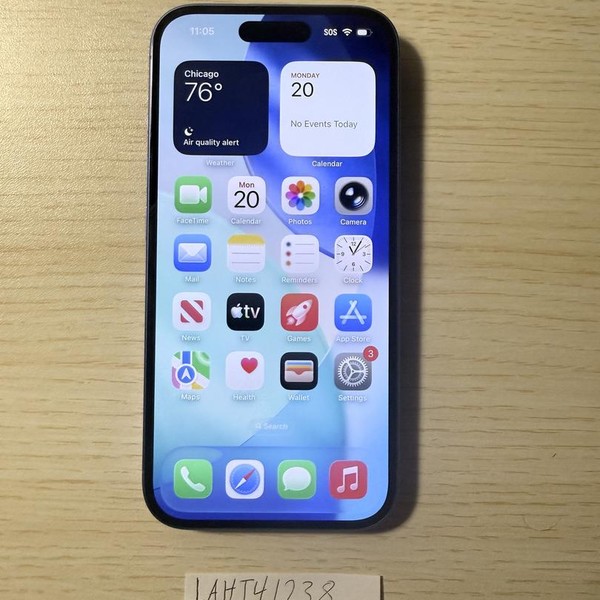 Apple iPhone 16 - Unlocked, 128 GB, Ultramarine, A3081