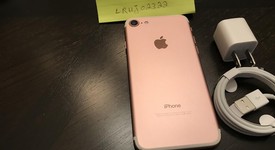 Good
													Apple iPhone 7 - Unlocked, Rose Gold, 128 GB, A1778, GSM, photo 4 of 6