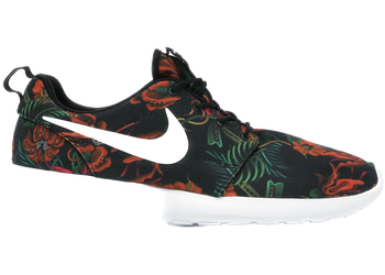 Nike Roshe Run Floral Print Total Orange for sale