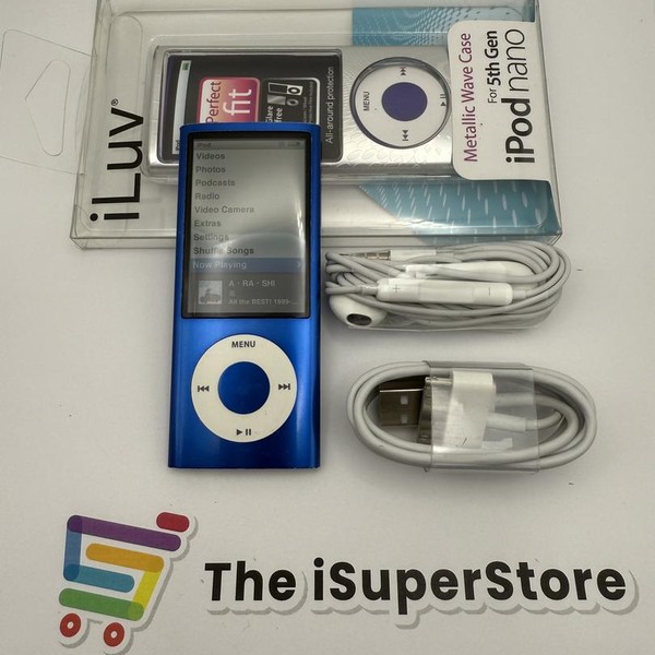 Apple iPod Nano 5th Gen - 16 GB, Blue